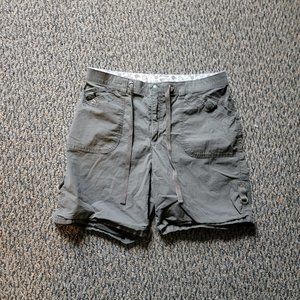 Lee Olive Green Khaki Drawstring Bermuda Shorts Size 8